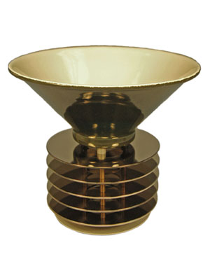 World War II light reflector deco bowl